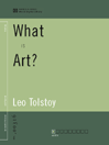 What is Art? (World Digital Library Edition)